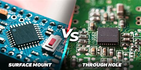 The difference between THT and SMT .